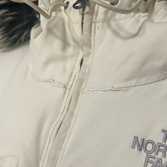 The North Face EUC women's M  long arctic down parka with faux fur lined hood - Picture 6 of 16